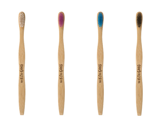Bamboe Tandenborstel 4 Stuks